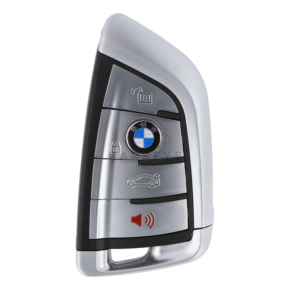 Корпус смарт ключа BMW F-series Парус 3+1 кнопки HU100R Серый
