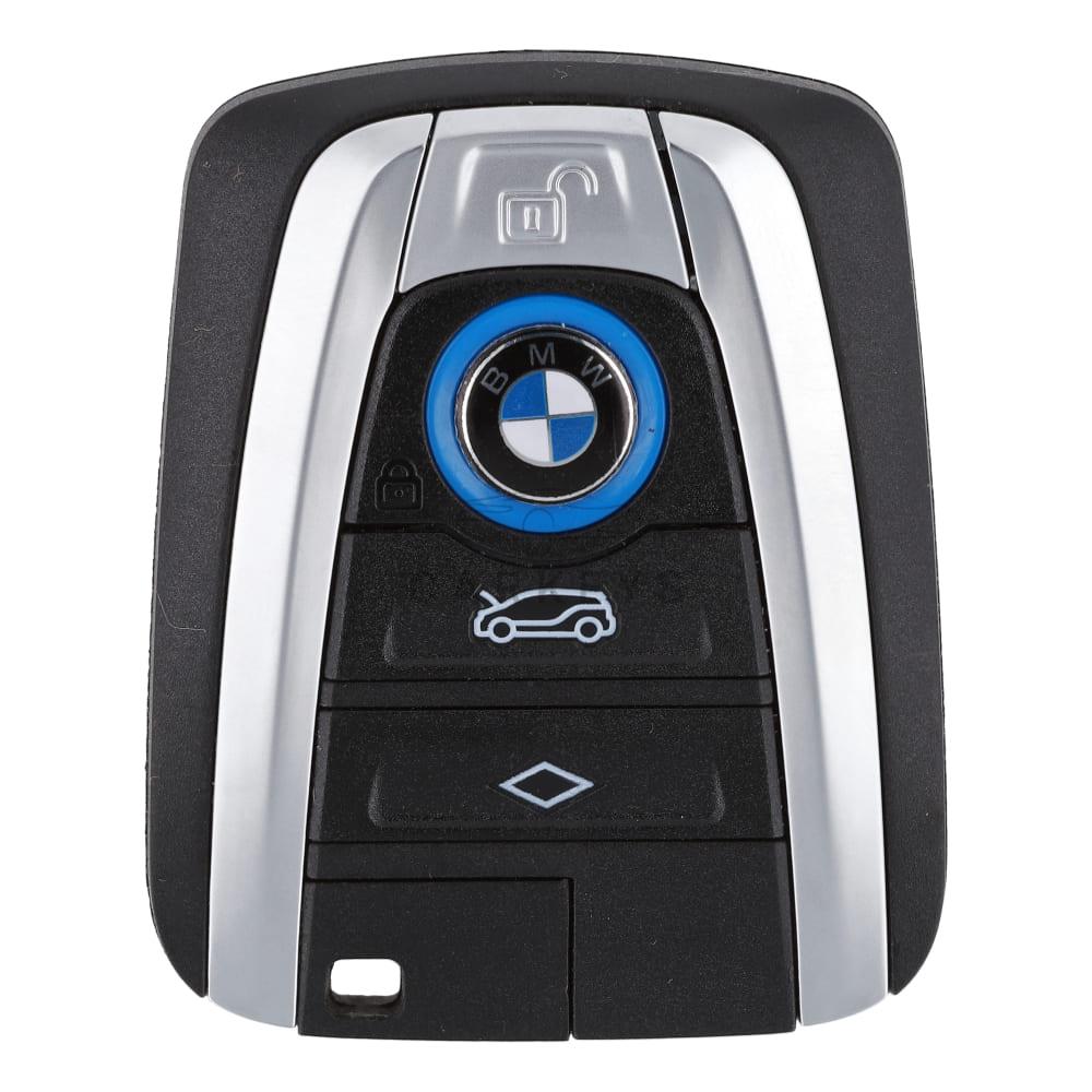 Корпус смарт ключа BMW i3, i8 4 кнопки HU100R с кнопкой открытия капота