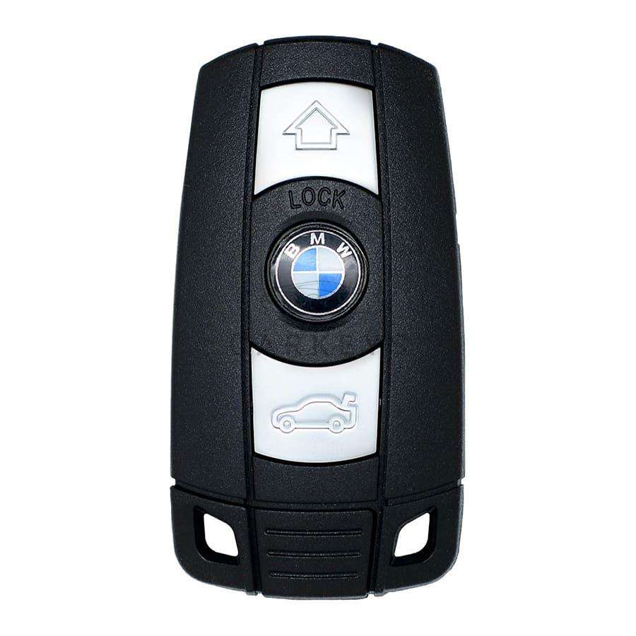Корпус смарт ключа BMW Е-серия 3 кнопки HU92 под батарейку