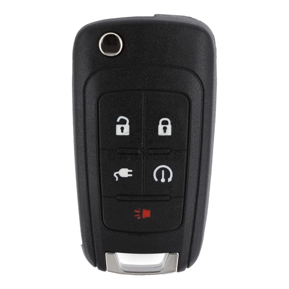 Корпус выкидного ключа Chevrolet Volt 4+1 кнопки HU100