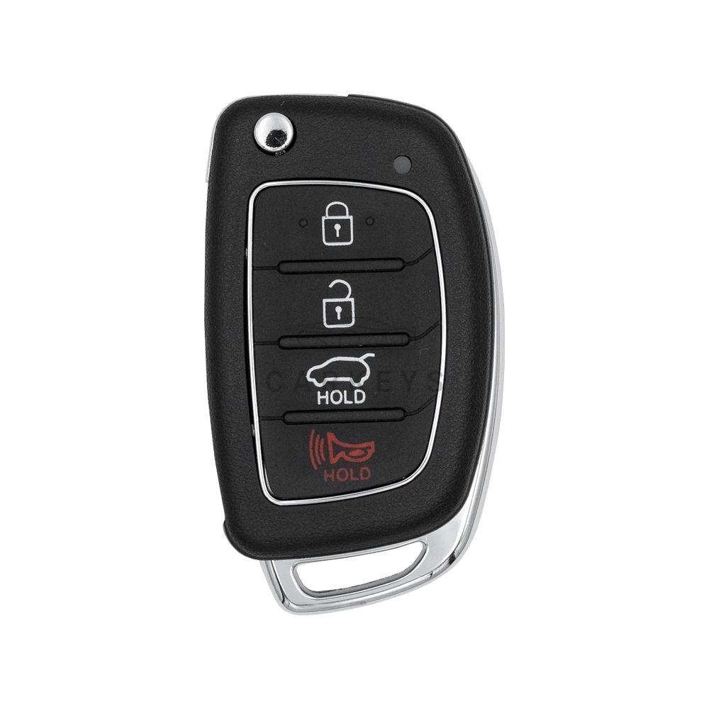 Корпус Викидного ключа Hyundai 3+1 кнопки 2015-2018 HY22
