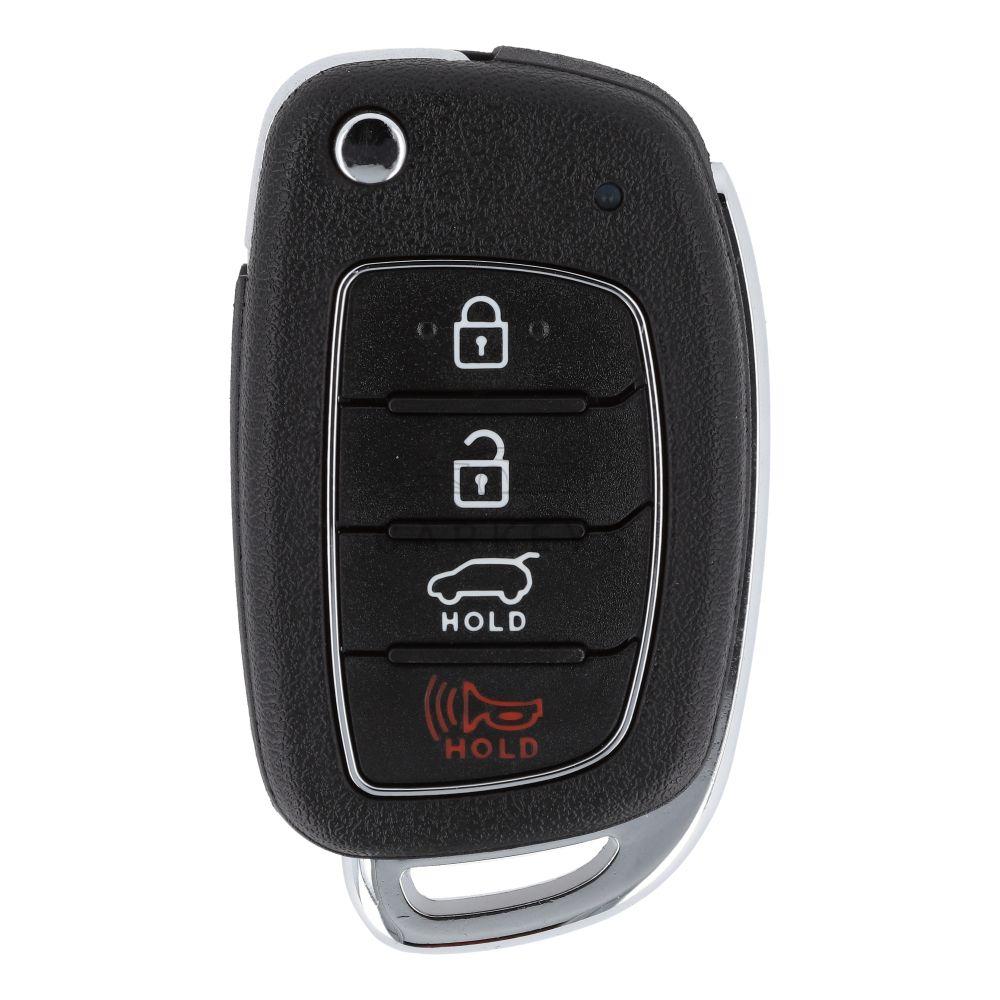 Корпус Викидного ключа Hyundai 3+1 кнопки 2018-2020 HYN17R