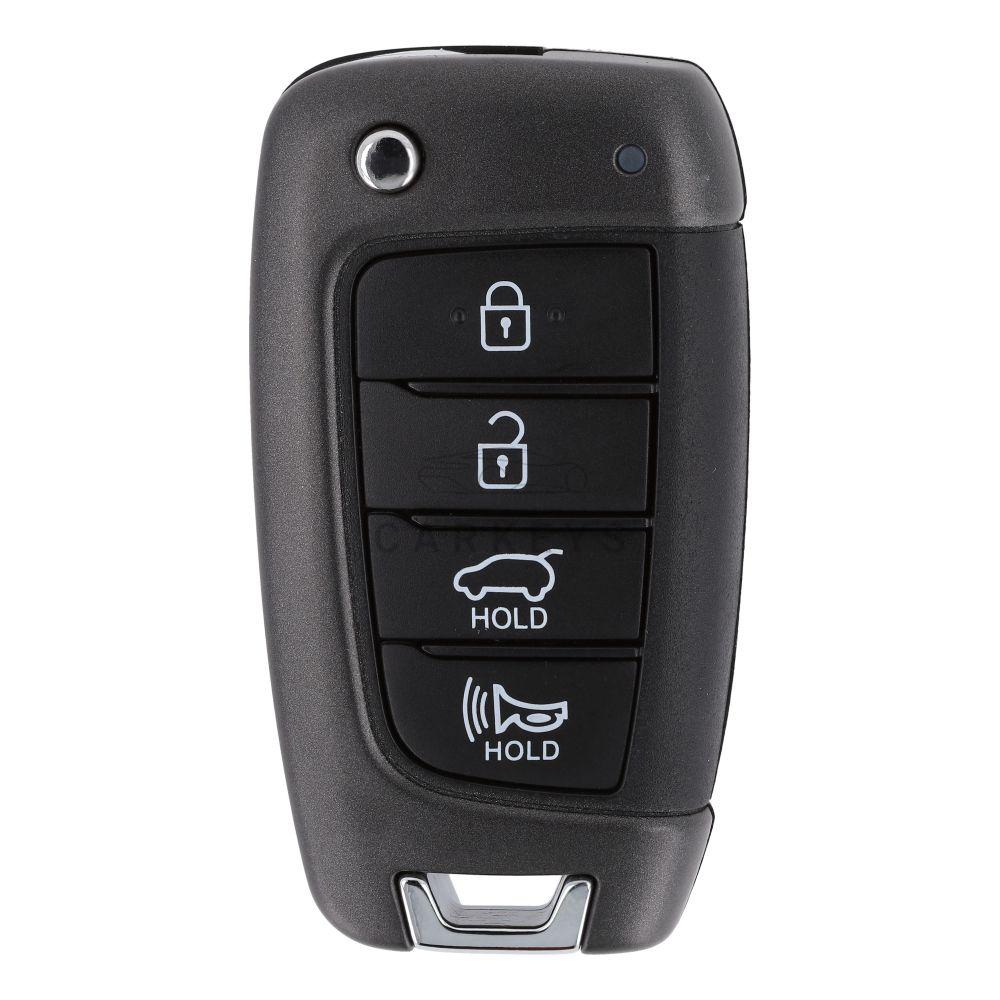 Корпус Викидного ключа Hyundai 3+1 кнопки 2020+ Грузовий Багажник KIA10