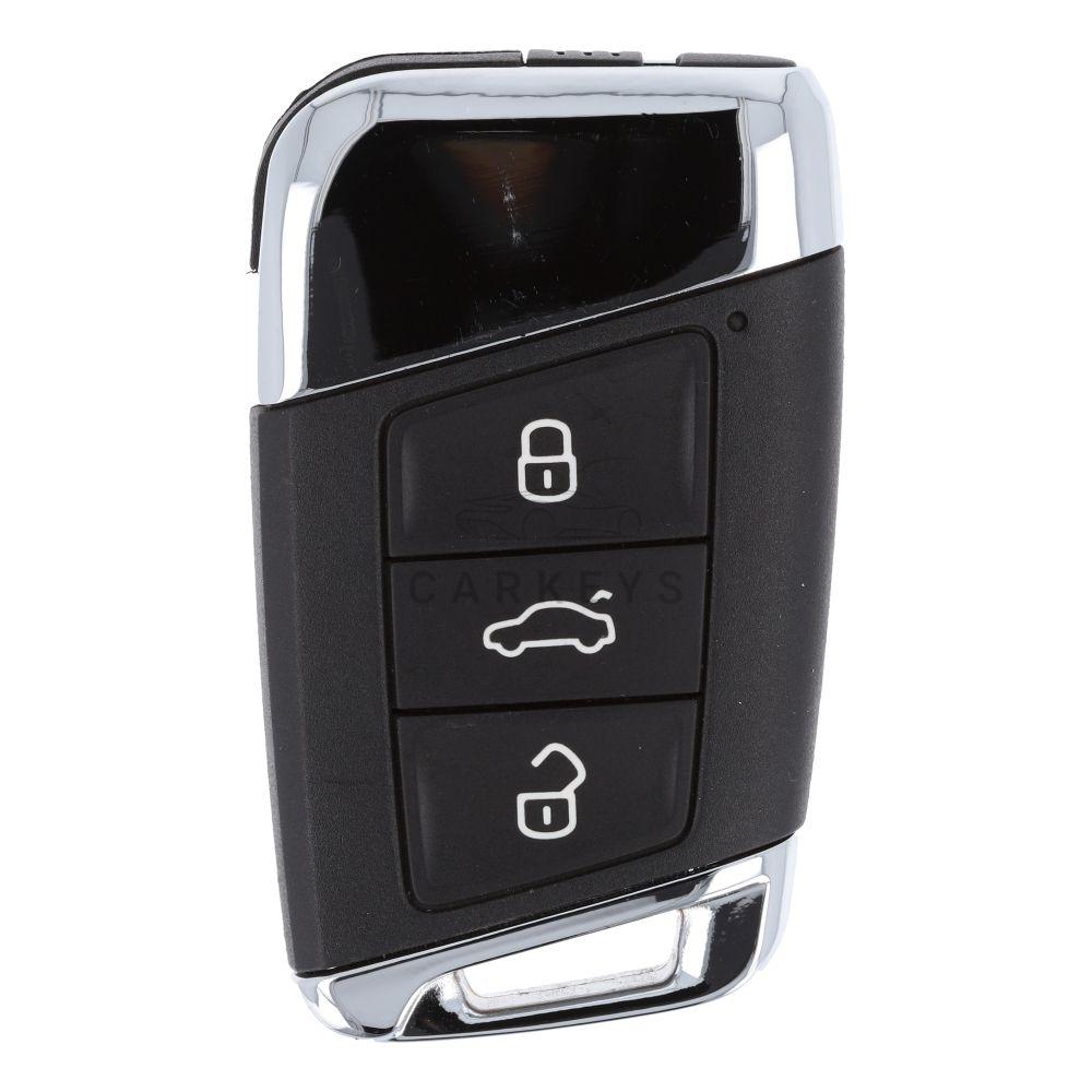 Корпус смарт ключа Volkswagen, Skoda, Seat 3 кнопки MQB HU162T
