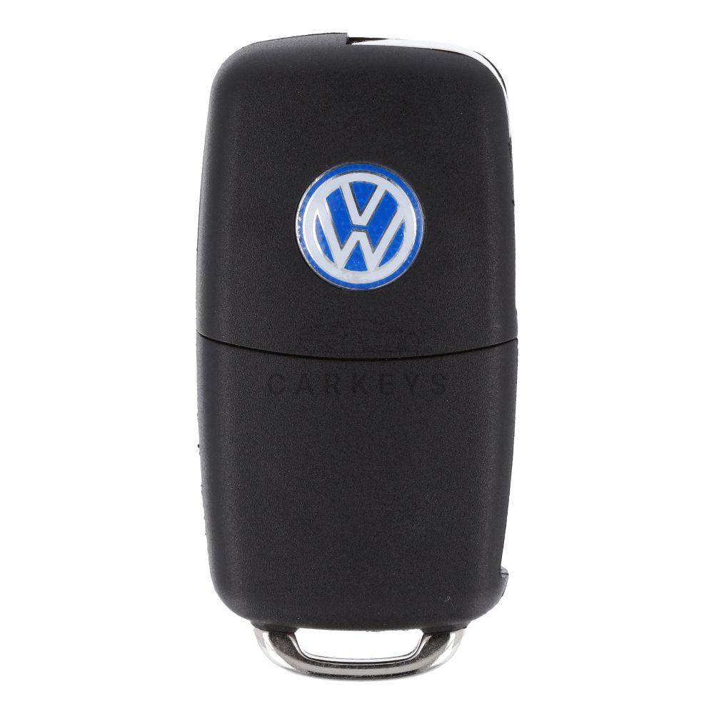 Корпус выкидного ключа Volkswagen Touareg 3 кнопки HU66