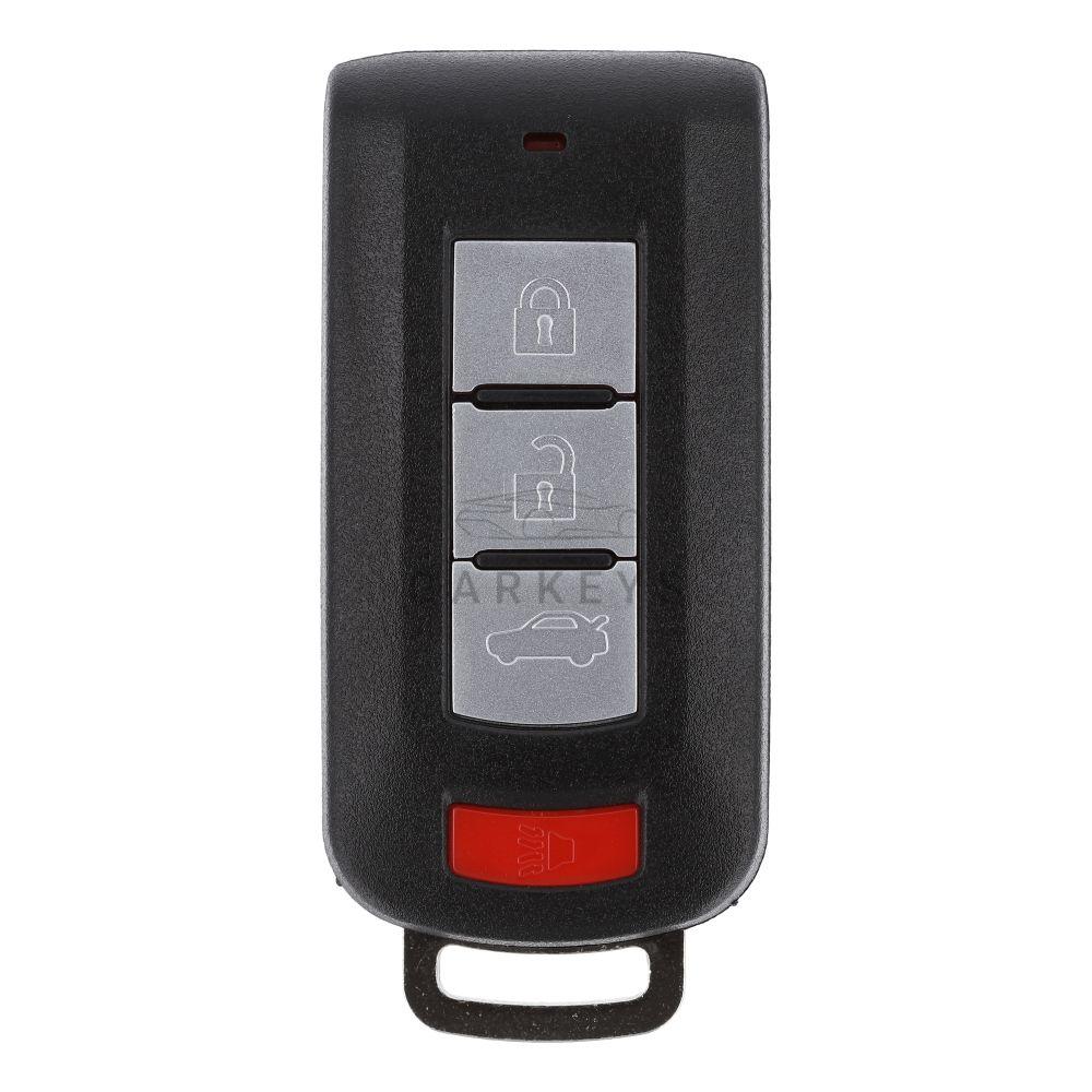 Корпус смарт ключа Mitsubishi 3+1 кнопки MIT8DP Тип 1