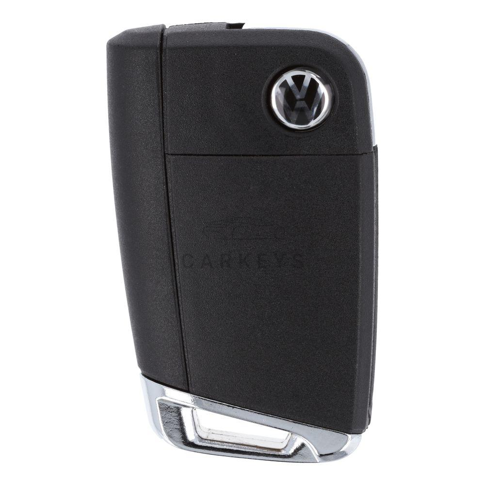 Корпус выкидного ключа Volkswagen 3+1 кнопки MQB HU162T