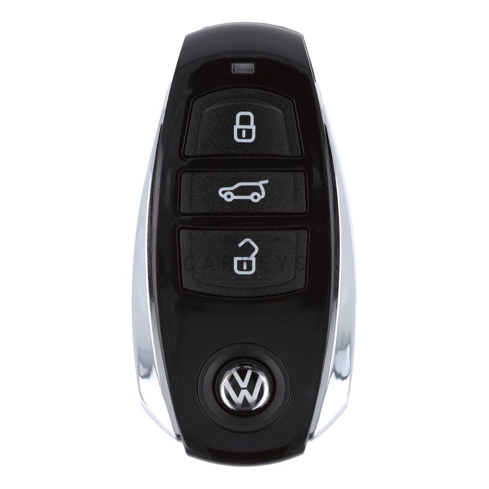 Корпус смарт ключа Volkswagen Touareg 3 кнопки HU66