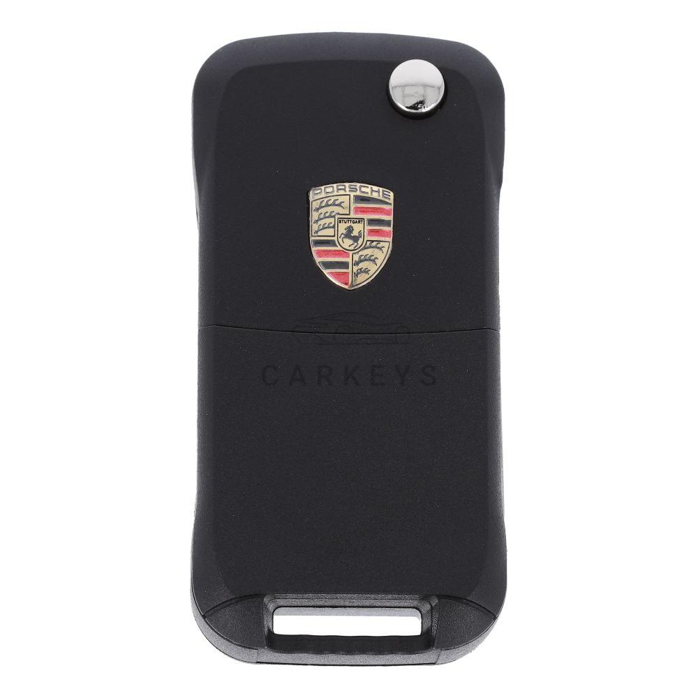 Корпус викидного ключа Porsche Cayenne 2+1 кнопки HU66