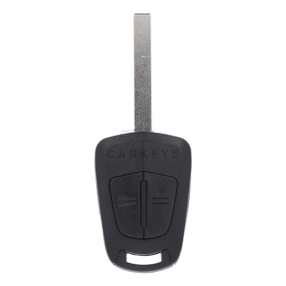 Корпус ключа с кнопками Opel 2 кнопки HU100 Тип 2 в сборе