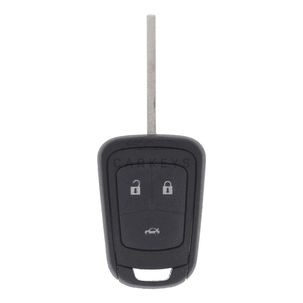 Корпус ключа с кнопками Opel 3 кнопки HU100 Тип 3