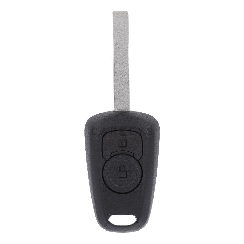 Корпус ключа с кнопками Opel Astra K 2 кнопки HU100