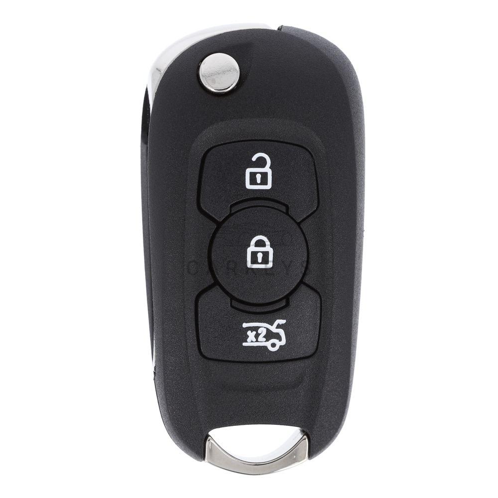 Корпус выкидного ключа Opel Astra K 3 кнопки HU100