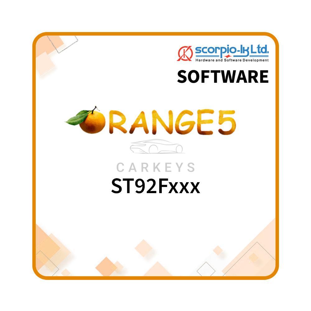 Активация ST92Fxxx Orange5