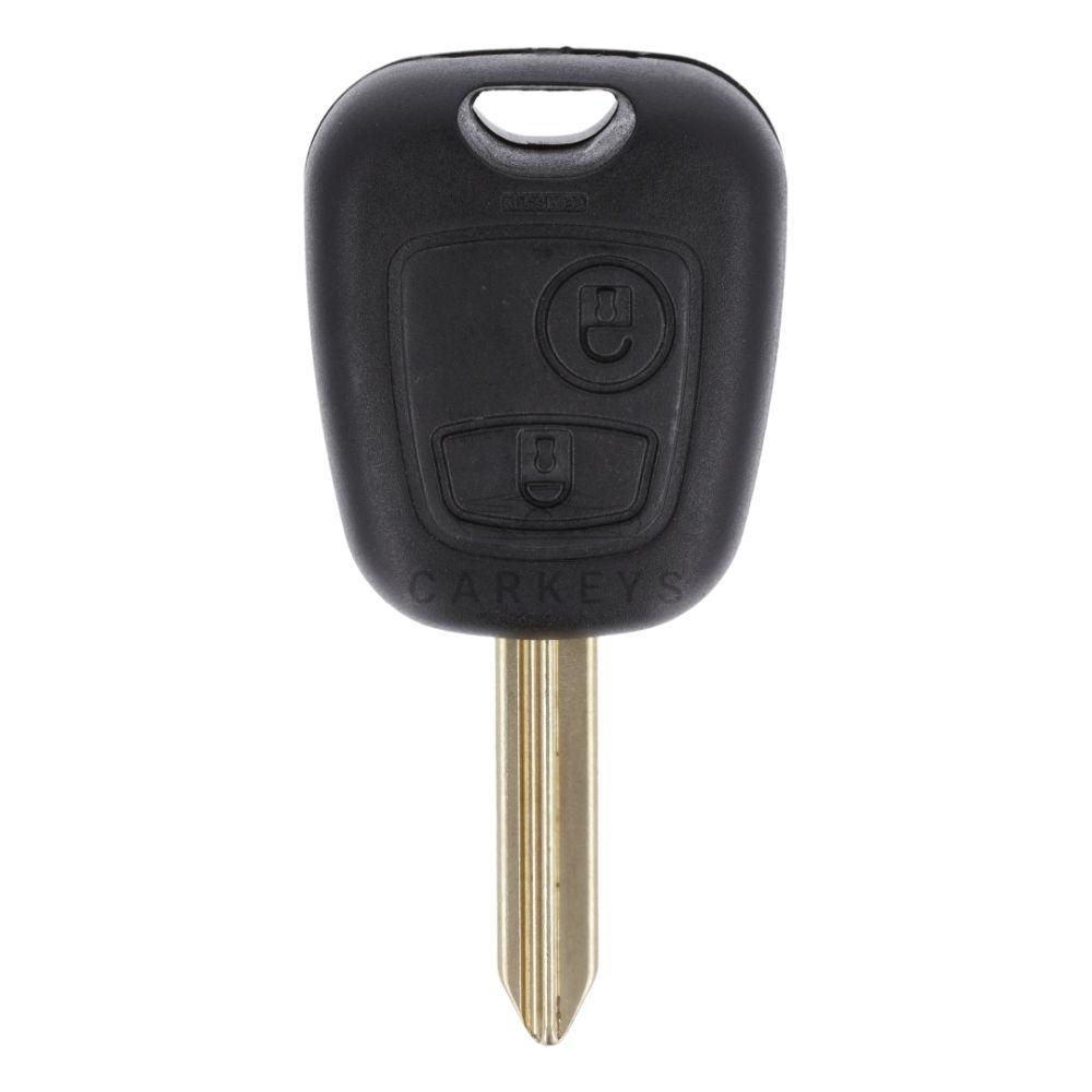 Корпус ключа с кнопками Citroen 2 кнопки SIX3P