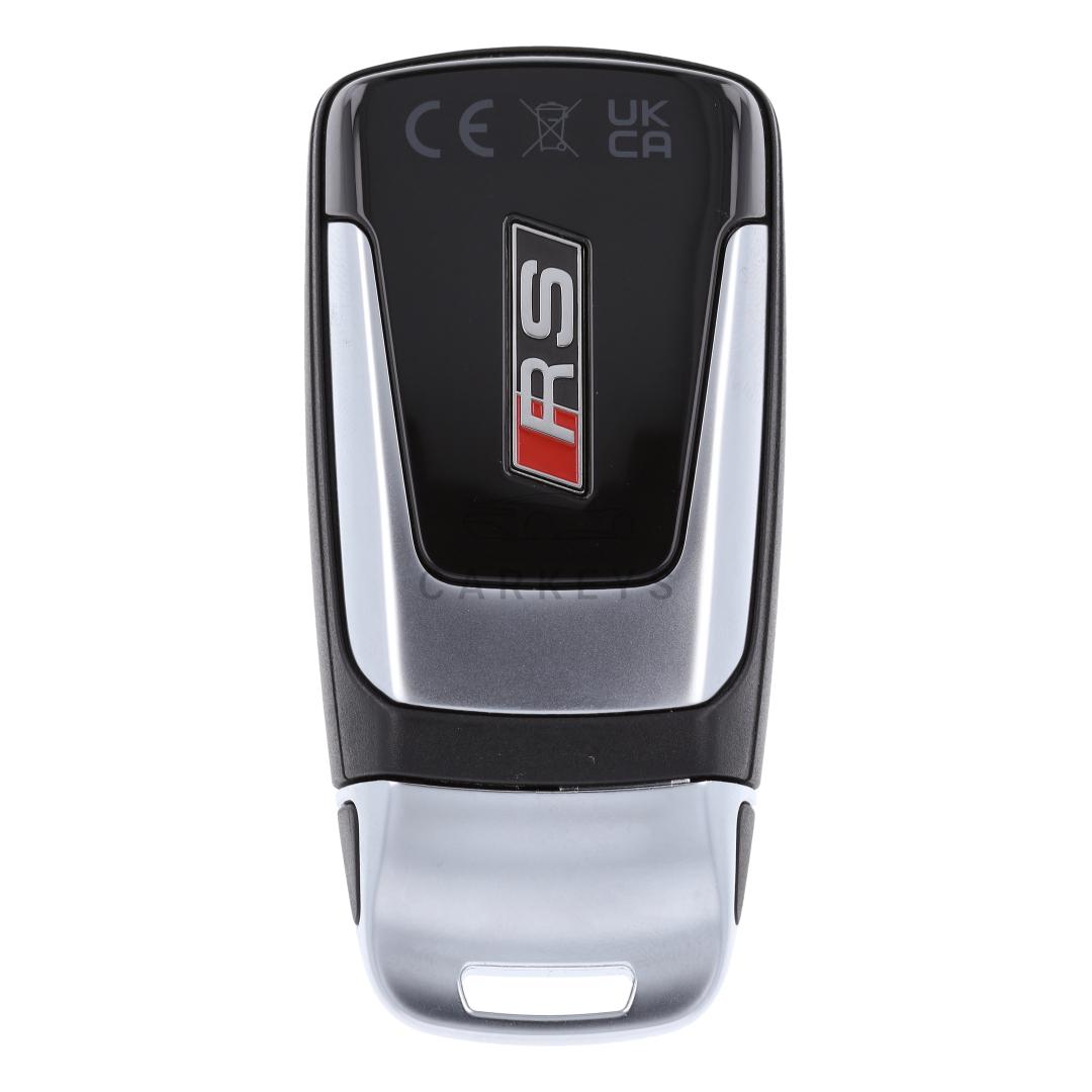 Смарт ключ Audi A3, Q3, TT 3 кнопки 433MHz 8S0959754AK MLB Style (глянец/RS лого)