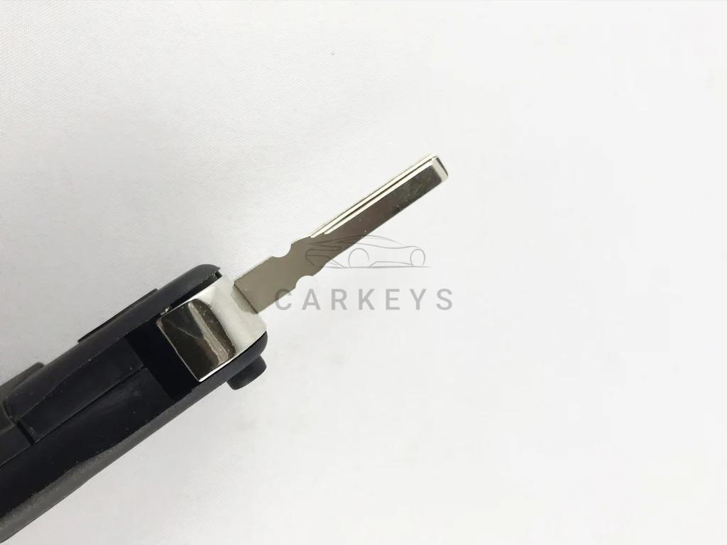 Mercedes W168, W414, SLK, выкидной ключ с 2 кнопками, 433 МГц (рынок ЕС) (HU64)