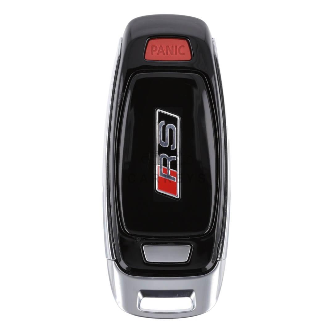 Смарт ключ Audi 3+1 кнопки 433MHz MLB Тип 2 (глянец/RS лого)