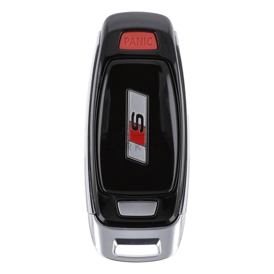 Смарт ключ Audi 3+1 кнопки 433MHz MLB Тип 2 (глянец/S лого)