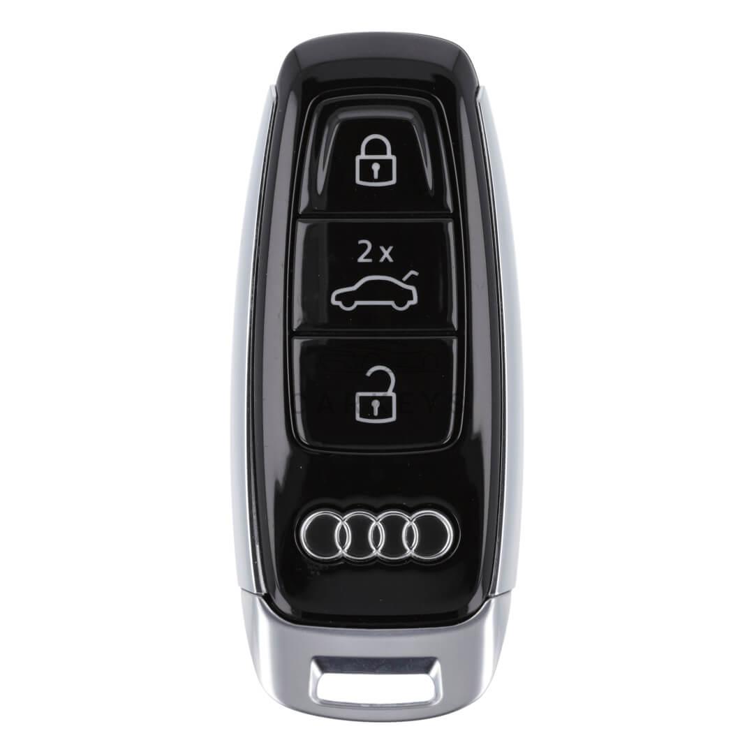 Смарт ключ Audi 3+1 кнопки 433MHz MLB Тип 2 (глянец)