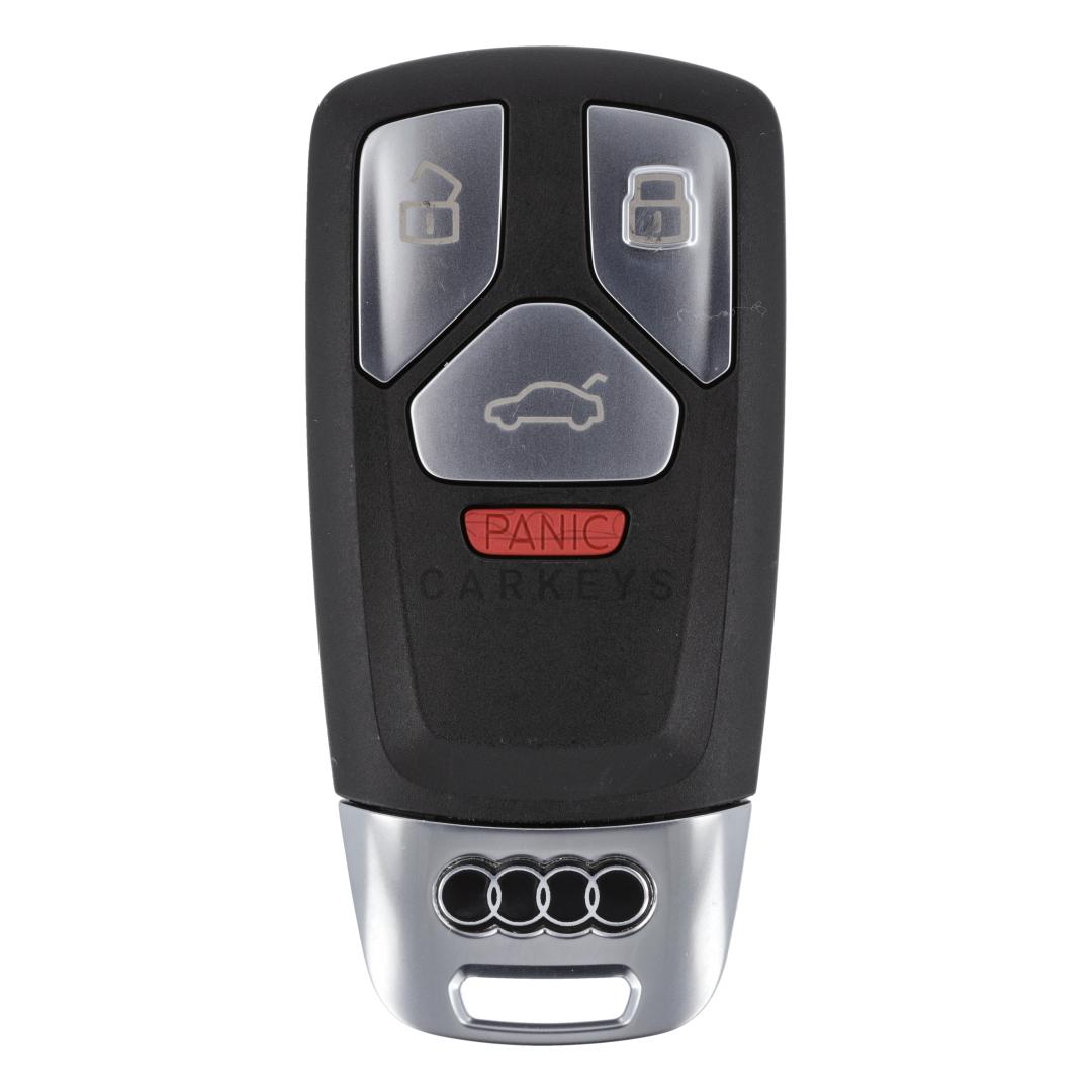 Смарт ключ Audi 3+1 кнопки 433MHz MLB Тип 1 (глянец)