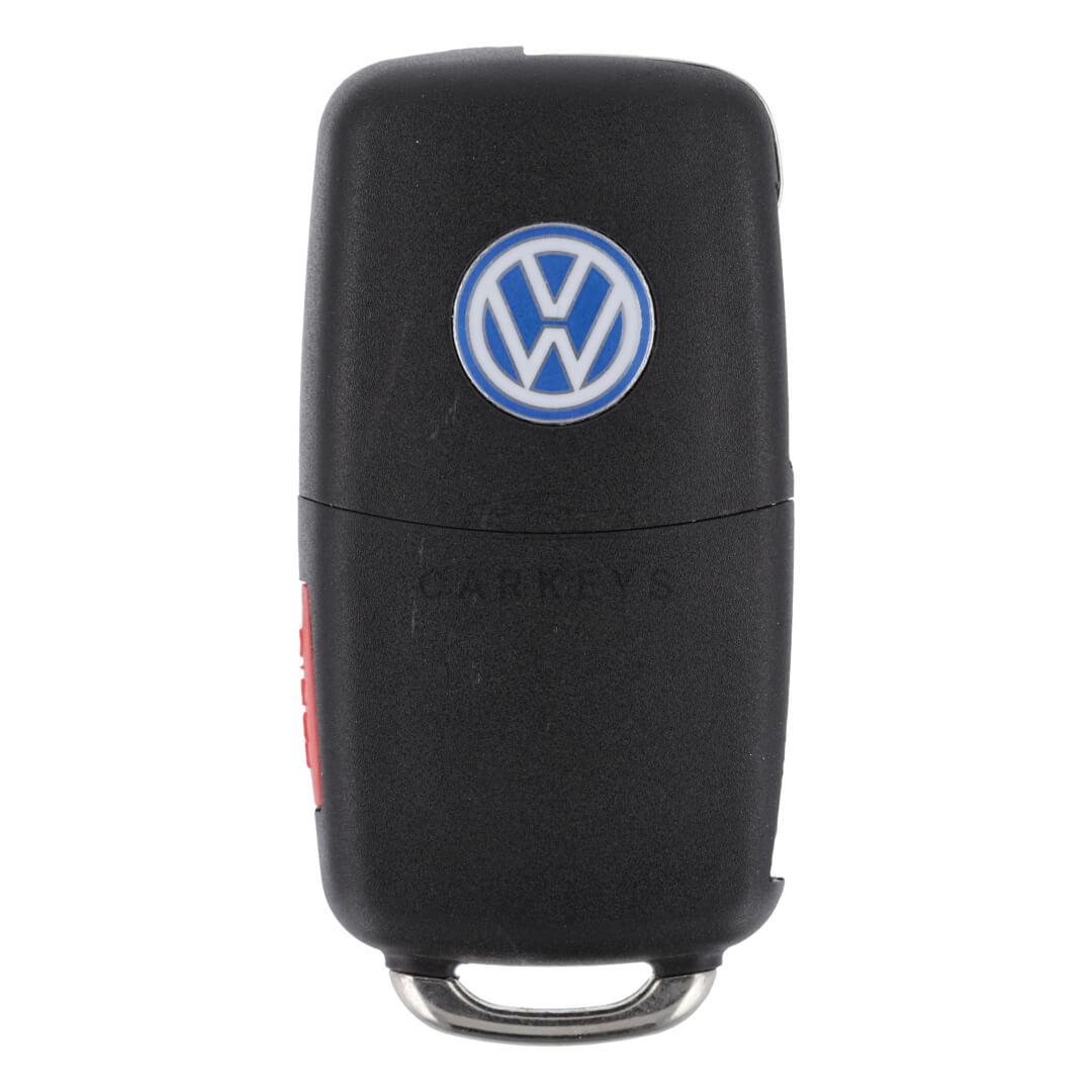 Выкидной ключ Audi A8 3+1 кнопки 433MHz Remote