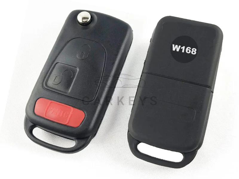 СКАНИРОВАНИЕ OBDII - Mercedes W168, W414, выкидной пульт ДУ с 2 кнопками + кнопка паники 315 МГц (HU64)