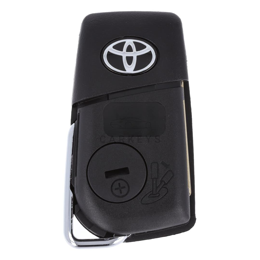 Корпус викидного ключа Toyota 3 кнопки TOY48 Тип 1