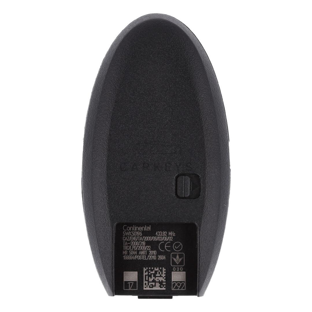 Смарт ключ Nissan 370Z 2009-2018 2+1 кнопки 433MHz PCF7952 285E3-1ET8A