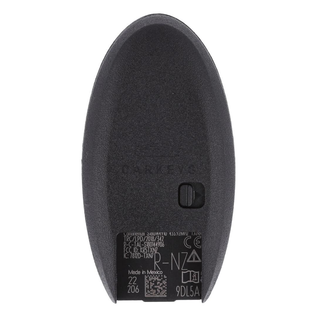 Смарт ключ Nissan Maxima 2022-2023 4+1 кнопки 433MHz ID4A AES 285E3-9DL5A