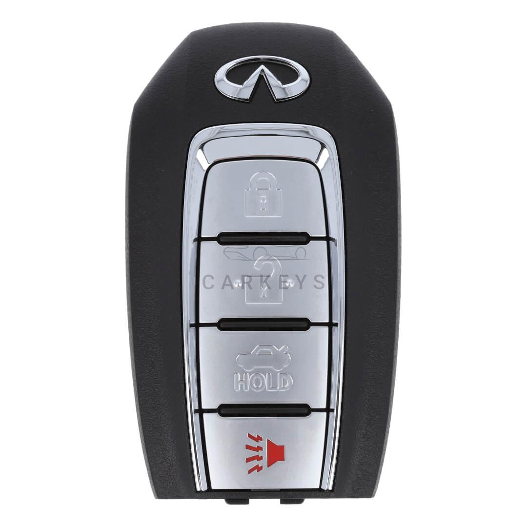 Смарт ключ Infiniti Q50, Q60 2019-2022 3+1 кнопки 433MHz ID4A AES 285E3-6HE1A