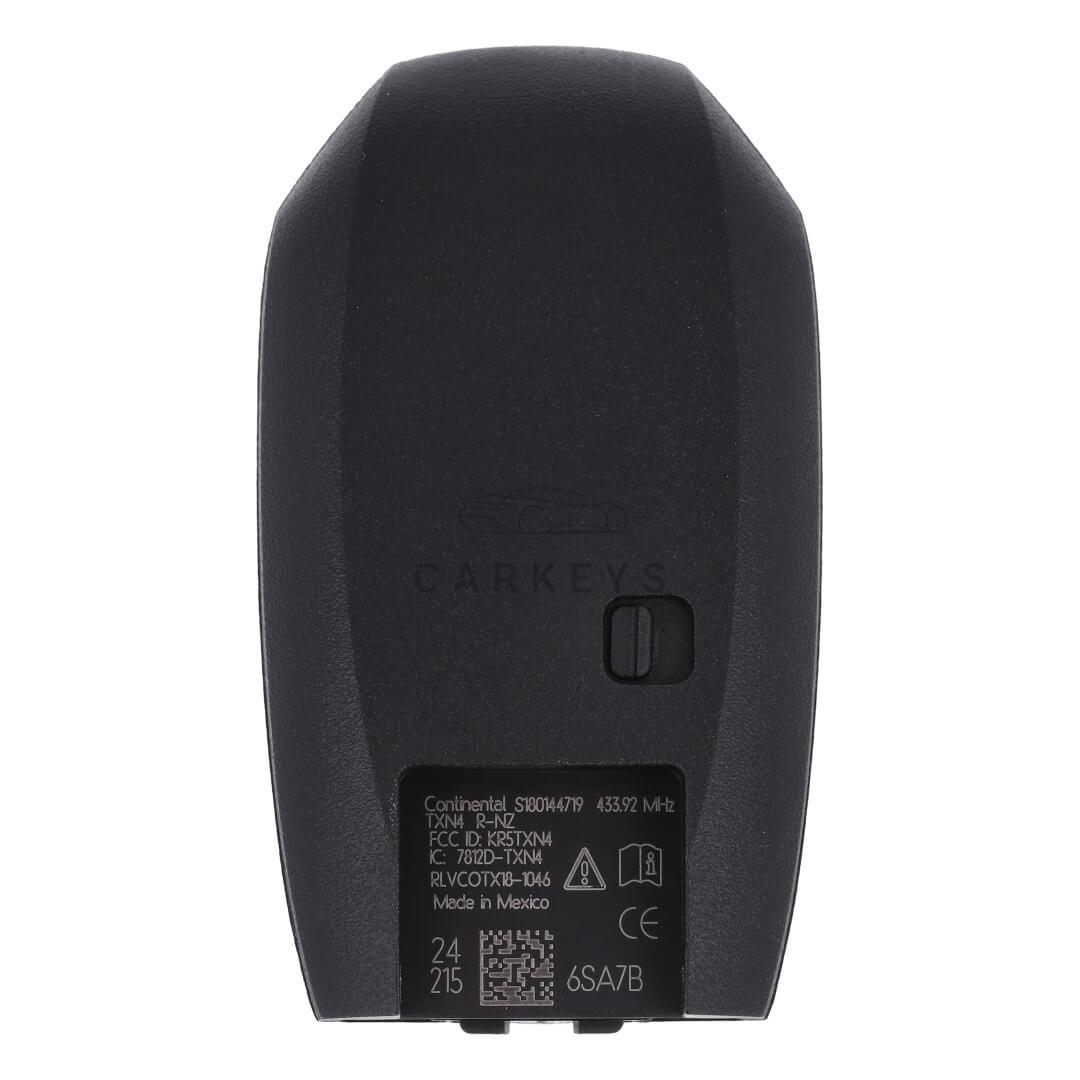Смарт ключ Infiniti Q60 2022+ 4+1 кнопки 433MHz ID4A AES 285E3-6SA7B