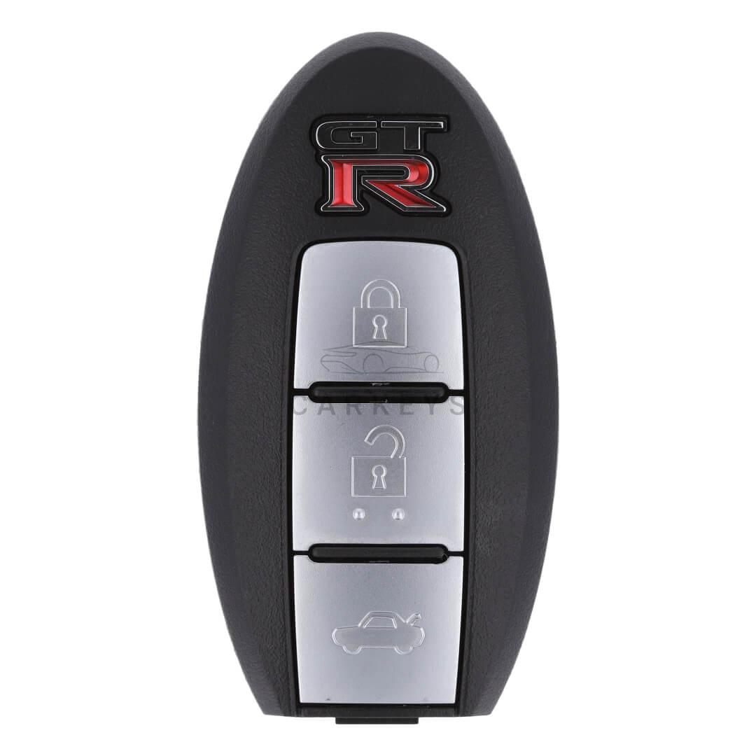 Смарт ключ Nissan GT-R 2009-2019 3 кнопки 433MHz PCF7952 285E3-JF50E, 285E3-JF50A