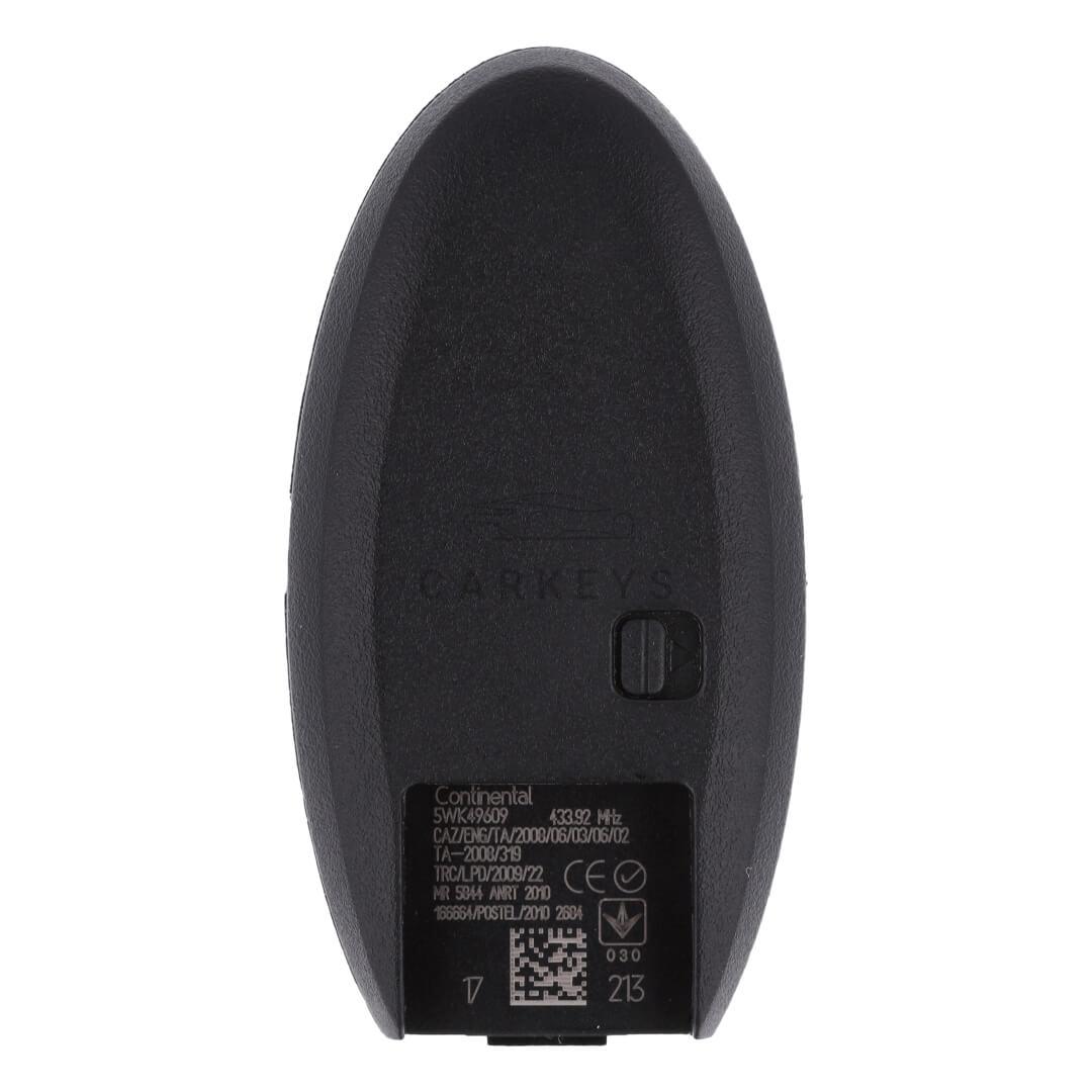 Смарт ключ Nissan Maxima 2013-2015 3+1 кнопки 433MHz PCF7952 285E3-JC07A