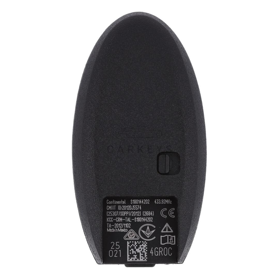 Смарт ключ Infiniti Q50, Q60 Coupe 2013-2022, 2016-2022 3 кнопки 433MHz ID4A 285E3-4GR0C