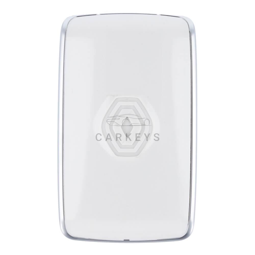 Ключ-карта Renault Megane 4 433Mhz ID4A Hitag AES Keyless-Go Тип 1 (серебряная)