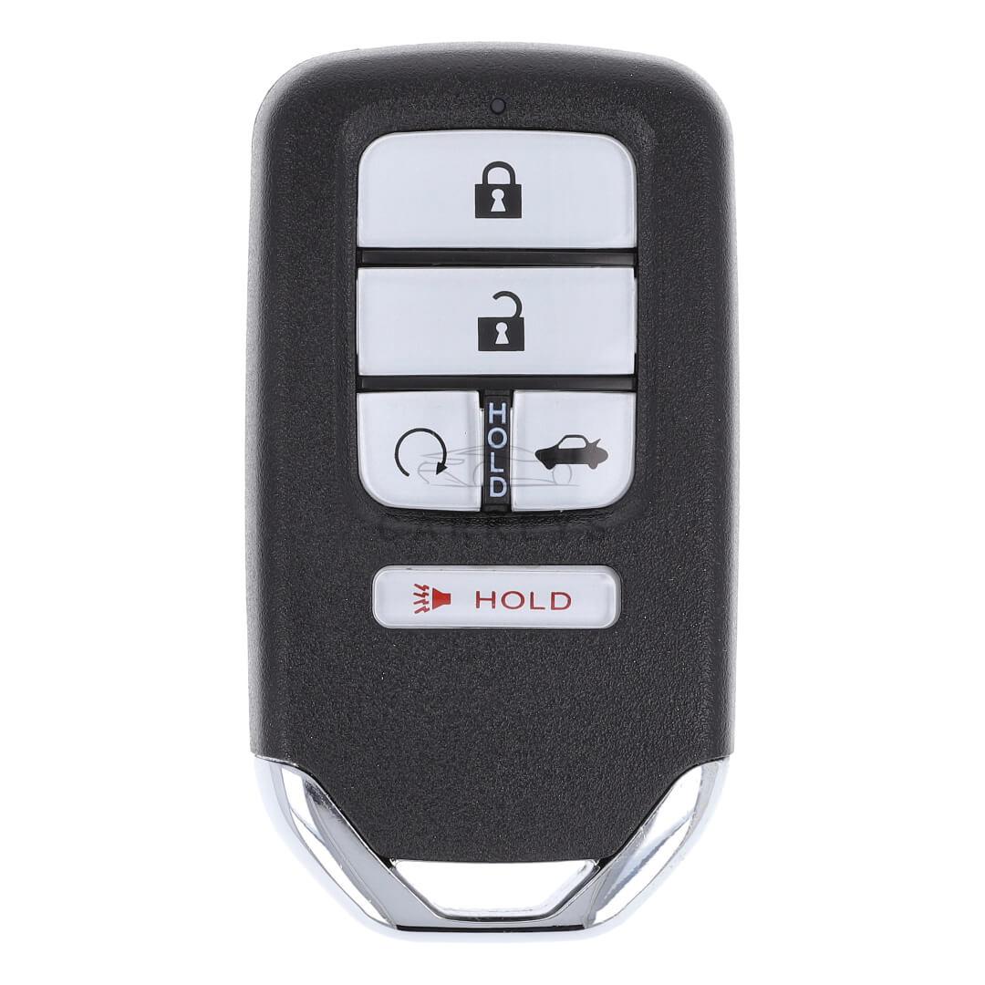 Корпус смарт ключа Honda 4+1 кнопки HON66 Тип 1 (автозапуск)