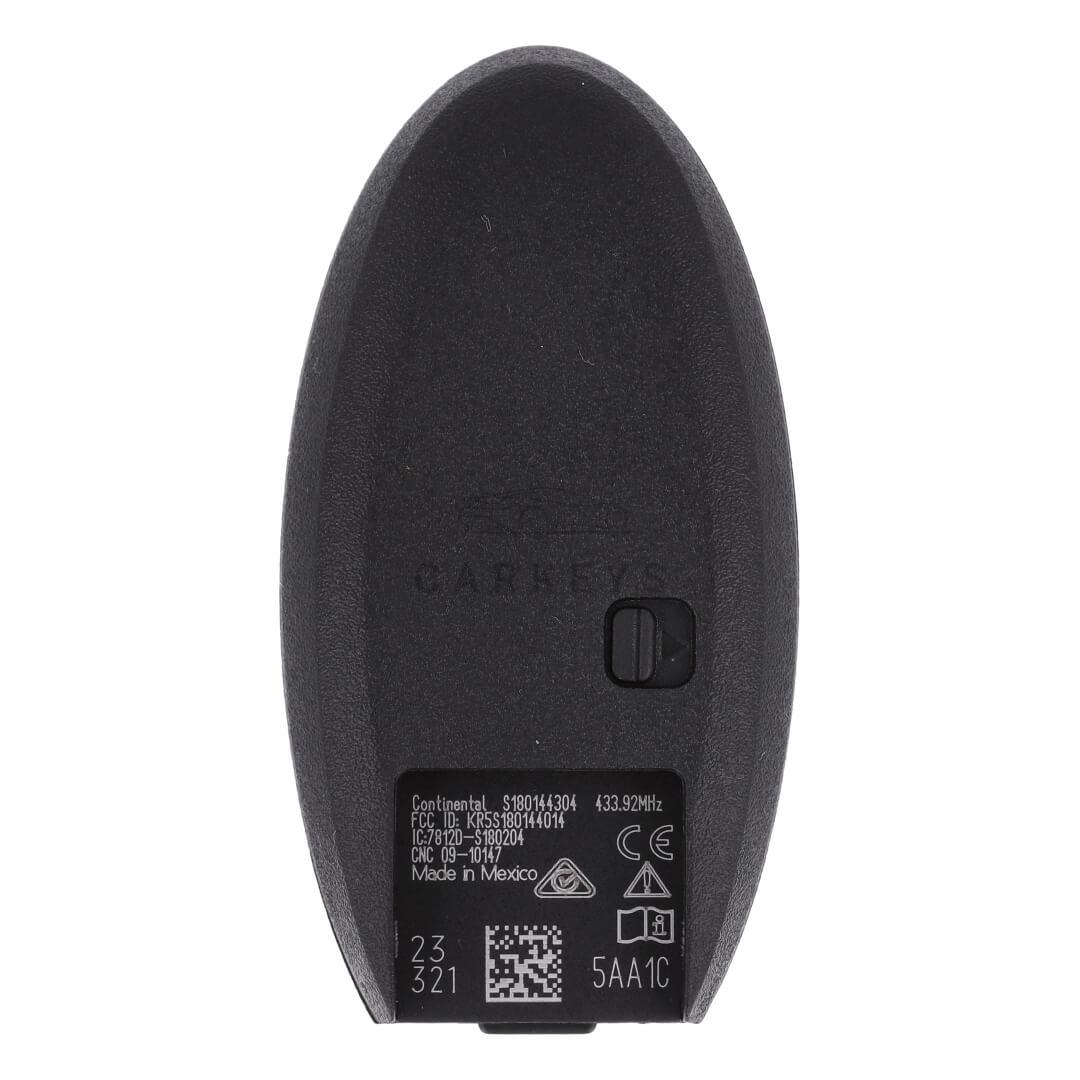 Смарт ключ Nissan Murano, Pathfinder, Titan 2015-2018 2+1 кнопки 433MHz ID4A 285E3-5AA1C