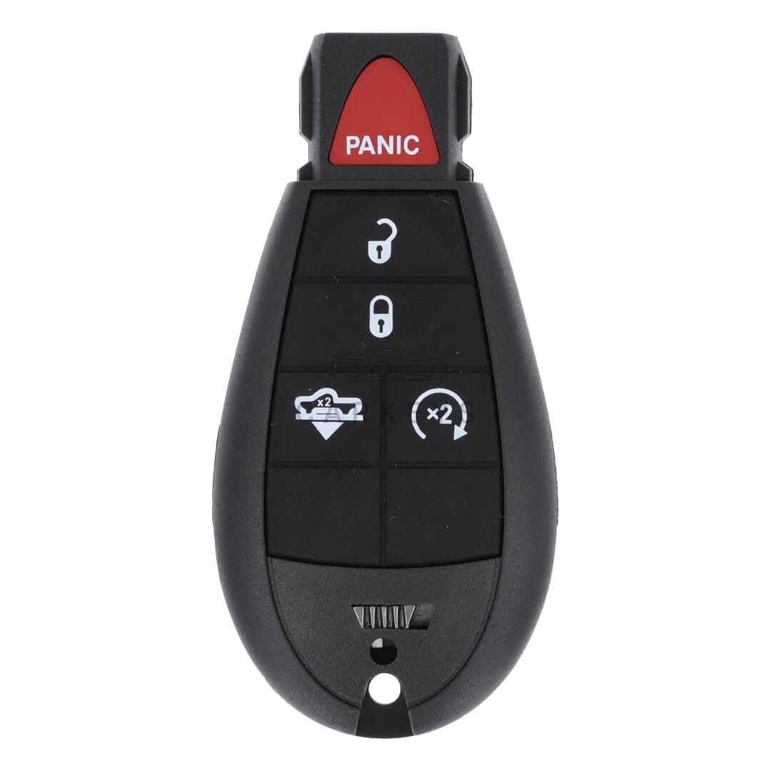 Ключ Fobik Dodge RAM 1500, 2500, 3500 2013-2022 4+1 кнопки 433MHz GQ4-53T 68521303AA