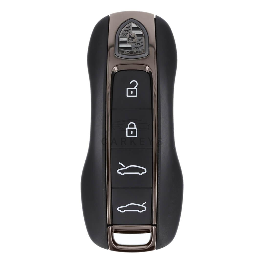 Смарт ключ Porsche Taycan 4 кнопки 433MHz MLB 9J1 (Black Edition)