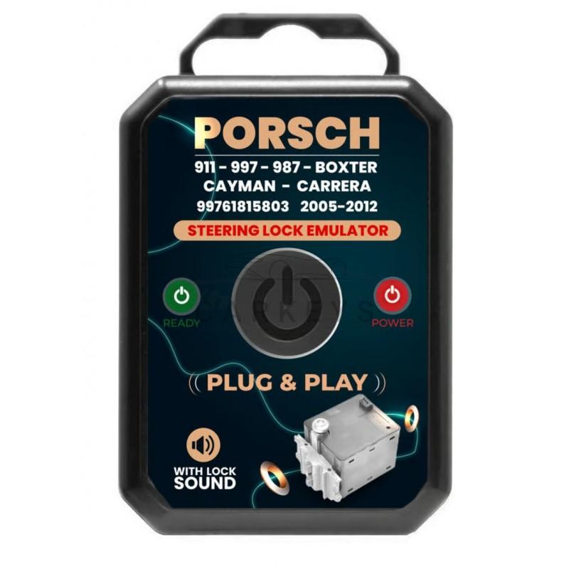 Емулятор защіпки керма для автомобілів Porsche 911, 997, 987 Boxster, Cayman, Carrera 2005-2012 зі звуком