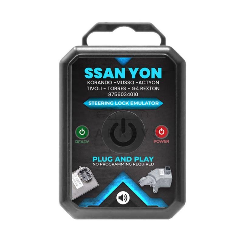Эмулятор защелки руля для автомобилей SsangYong со звуком