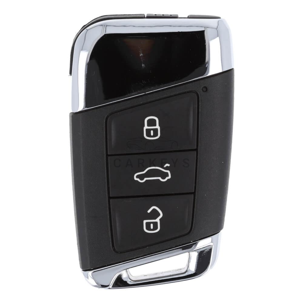 Смарт ключ Volkswagen Passat, Arteon, T-Roc, Tiguan 3 кнопки 434Mhz MQB48 3G0 959 752