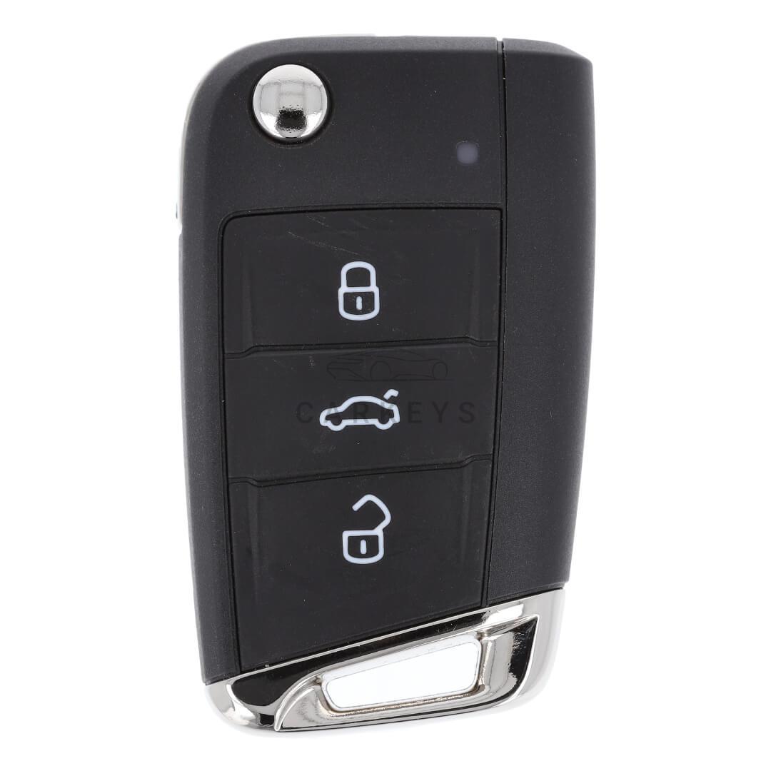 Викидний ключ Volkswagen Jetta VS5 3 кнопки 433Mhz MQB49 5C Keyless-Go