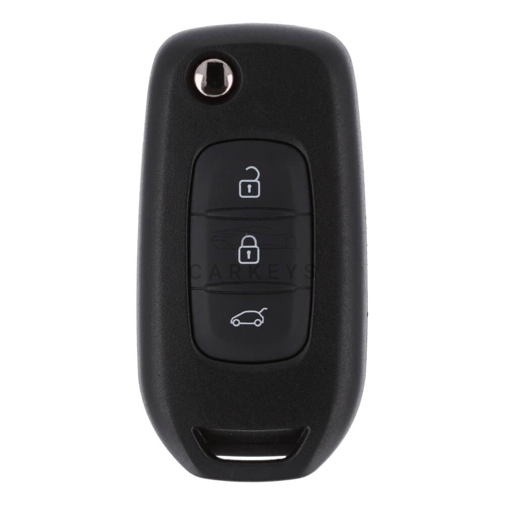 Корпус викидного ключа Renault 3 кнопки VA2 Тип 2 (білий)