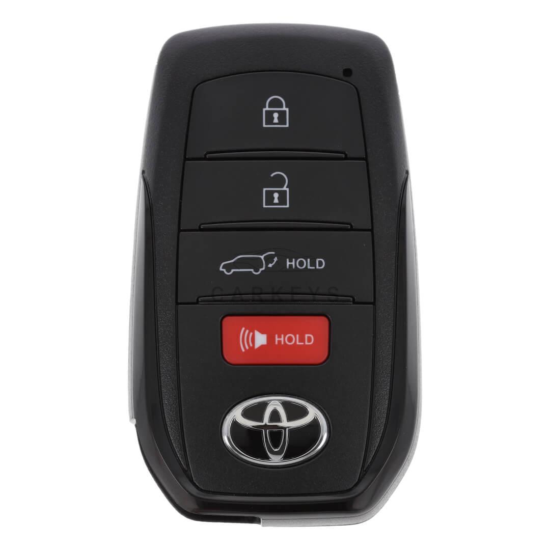 Смарт ключ Toyota Land Cruiser 2024+ 3+1 кнопки 315MHz p1:BA 8990H-60790