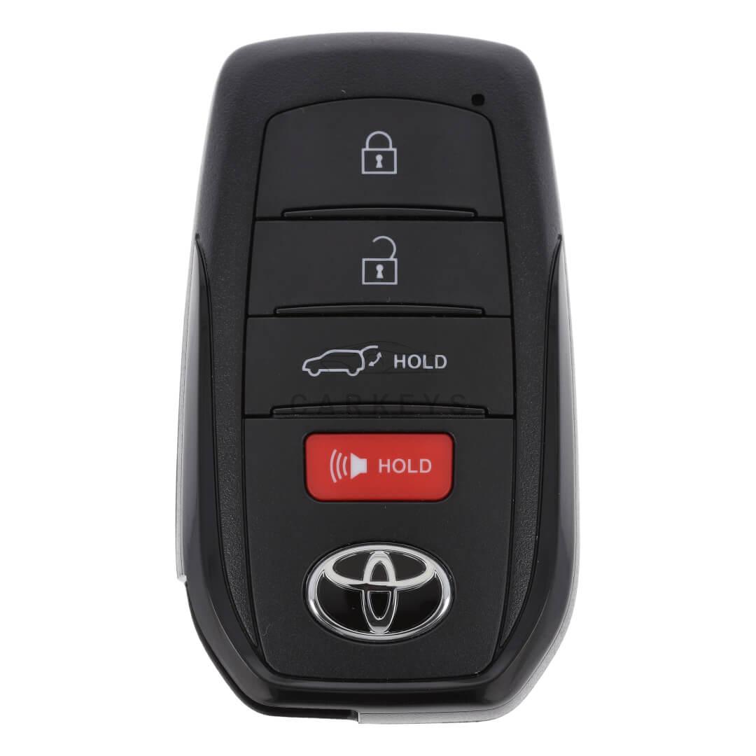 Смарт ключ Toyota Crown 2025+ 3+1 кнопки 433MHz p1:BA 8990H-30260