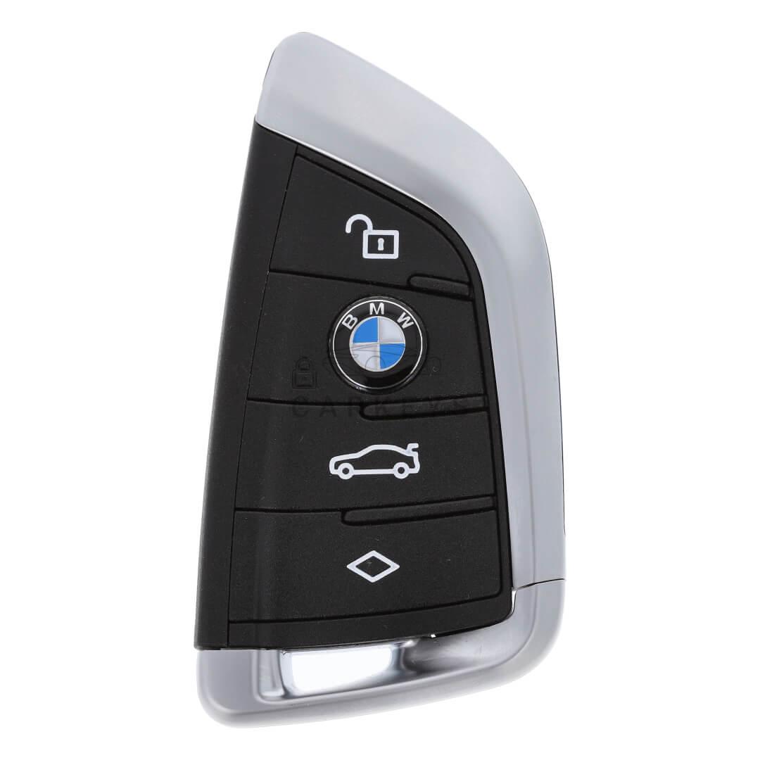 Корпус смарт ключа BMW G-series 4 кнопки HU100R BDC2/BDC3 (черный/ромб)