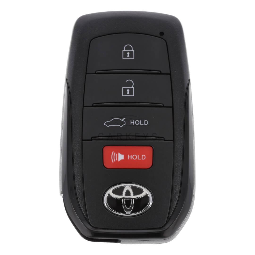 Смарт ключ Toyota Crown 2023+ 3+1 кнопки 315MHz p1:BA HYQ14FBX 8990H-30190 / 30191
