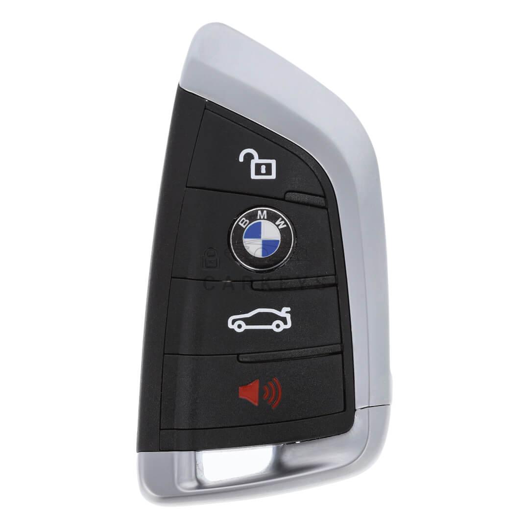 Корпус смарт ключа BMW G-series 3+1 кнопки HU100R BDC2/BDC3 (черный/паника)
